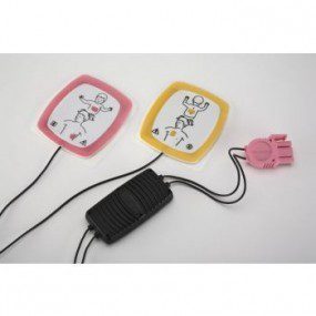 Electrodos para desfibrilación pediátricos con reductor de energía (LIFEPAK CRplus/1000)