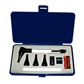 Otoscopio con lámpara y accesorios económico