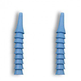 Especulos desechables de 2.5 mm para otoscopio - Elefante Elly Azul con 500 piezas