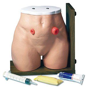 Simulador para cuidados de estomas