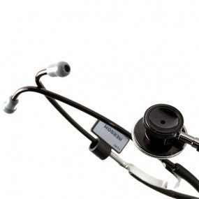 Estetoscopio pediátrico doble negro