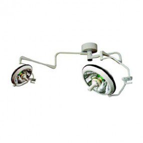 Lámpara para quirófano doble de techo de 120,000 - 150,000 luxes luz Halogena Mod. Ultratec 6000