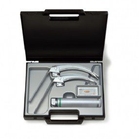 Equipo de laringoscopio con espátulas Flex Tip + F.O. con mango Standard de F.O.