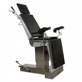 Mesa de operaciones hidráulica con cinco secciones ajustables y sistema trendelenburg