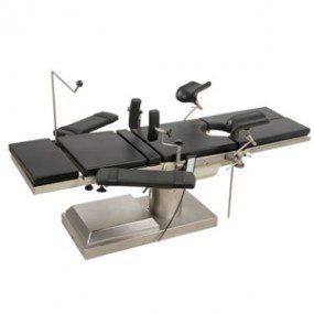 Mesa de operación totalmente eléctrica con cinco secciones ajustables y sistema trendelenburg