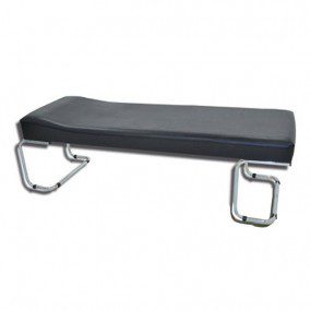 Chaise longe tubular cromado