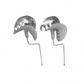 Juego de pierneras de aluminio (2)