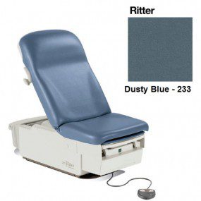 Mesa de exploracion electrica Ritter 222 color dusty blue