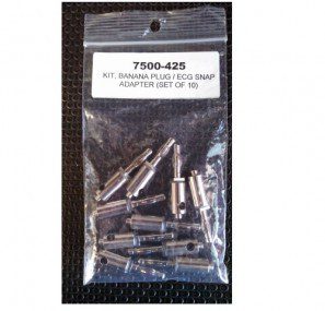 Accesorios de analizador Fase 3 Kit, Plig de banana y adaptador de ECG Snap