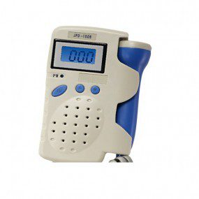 Doppler Fetal Portátil con pantalla LCD azul 2.5 Mhz