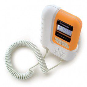 Doppler fetal zondan pantalla y transductor de 3 mhz