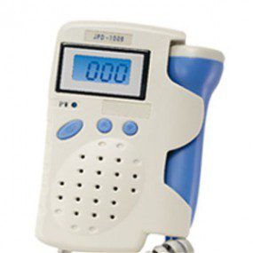 Doppler Fetal Portátil con pantalla LCD azul. 2.5 Mhz.