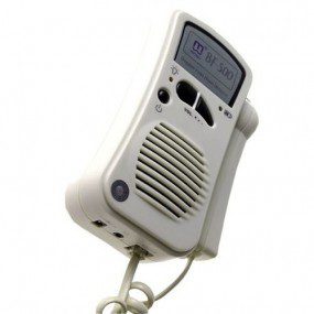 Doppler fetal de bolsillo sin pantalla de 2.5 MHz