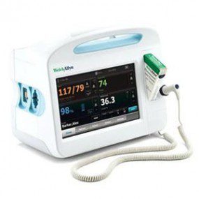 Monitor de signos vitales (CVSM) Serie 6000, PA, SPO2, TEMP, Impresora sin pedestal