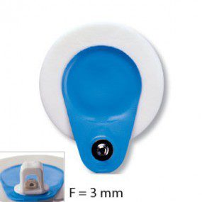 Electrodo para adulto Blue Sensor con 25 piezas