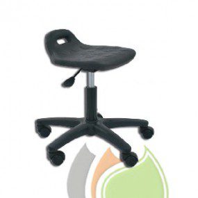 Banco negro poliuretano (bajo)