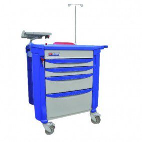 Carro para emergencias 609 x 1090 x 863 mm con 4 cajones Modelo Lifeline