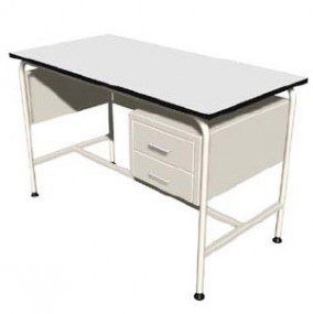 Escritorio tubular esmaltado Scrivania