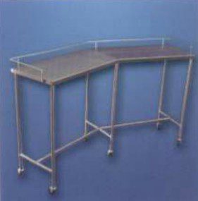 Mesa riñón para quirófano acero inoxidable