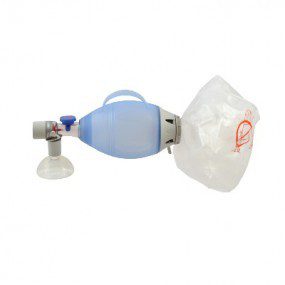 Resucitador de silicón Oval pediátrico
