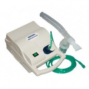 Nebulizador de pistón horizontal con mascarillas