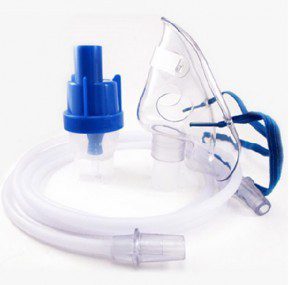 Set para nebulizador portatil de compresor de piston standard pediatrico