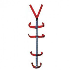 Sistema de fijación tipo araña con sujetador de 10 puntos de cuerpo completo