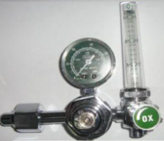 Regulador piccolo con flujómetro entrada lateral sin humedecedor