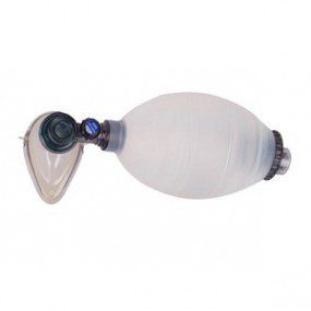 Resucitador reusable adulto de silicón c/reservorio