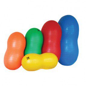 Pelota para ejercicio 60 cm verde tipo cacahuate