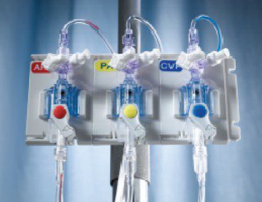 Transductor desechable PI (Kit arterial) caja con 10 piezas