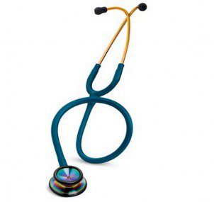 Estetoscopio classic II adulto arco iris - azul caribeño